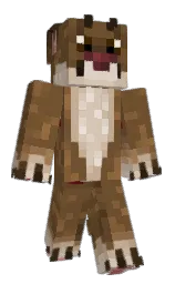 old copper and akaroa Minecraft skin — Classic model — first worn by Itaychuk