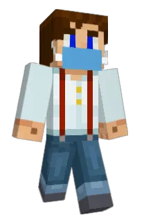 Front of Minecraft skin