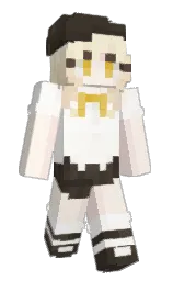 taupe and provincial pink Minecraft skin — Slim model