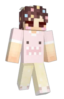 Front of feltedcake's skin
