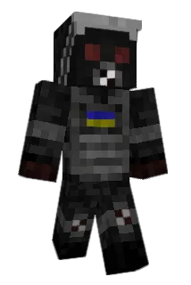 1129DAVP Minecraft avatar full body