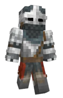 Front of Varryn's skin