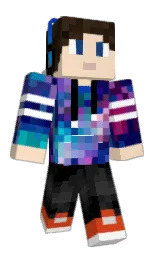 dairy cream and white Minecraft skin — Classic model — first worn by bhuff5