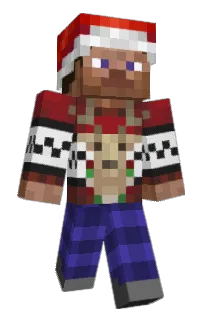 Front of Luhm's skin