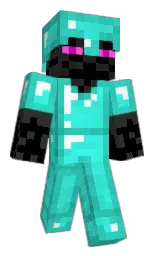 black and woodsmoke Minecraft skin — Slim model — first worn by karelkolo