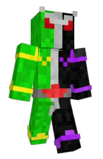 Front of Kiffington's skin
