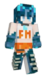 almond and ebb Minecraft skin — Slim model