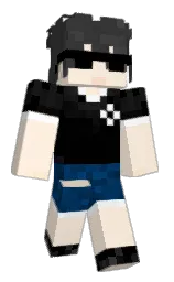 Hch00's Minecraft skin wearing the Migrator cape