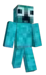black and deep fir Minecraft skin — Classic model