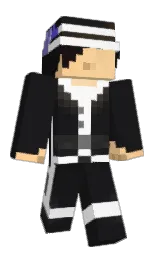 Zachary_Shadow's Minecraft skin wearing the Migrator cape