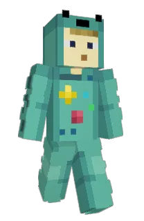 Front of B0OMBEAR's skin