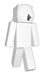 white and gallery Minecraft skin — Slim model