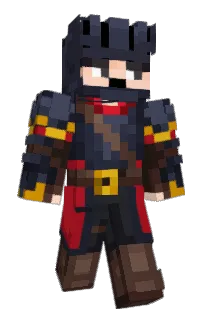 Front of Giburu's skin