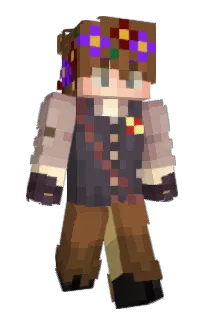 Front of vanesque's skin