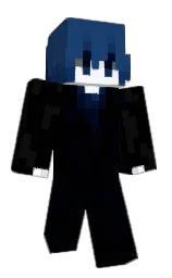 black and deep fir Minecraft skin — Classic model