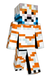 116_Tiger Minecraft avatar full body