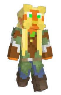 Front of Minecraft skin