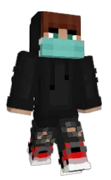MRhoyer's Minecraft skin wearing the Migrator cape