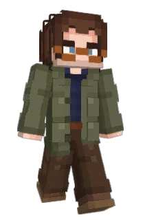 Front of sowgrub's skin