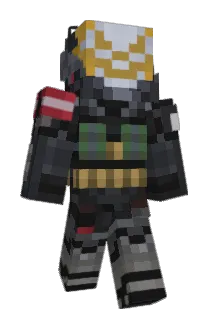 117ghost Minecraft avatar full body