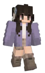 Slim Minecraft skin