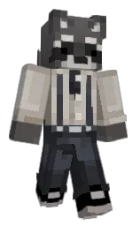 shark and tundora Minecraft skin — Classic model — first worn by boboblu3