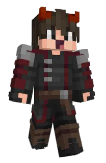 Front of CorazonGaming's skin