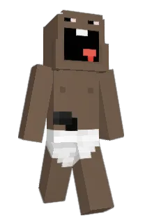 Front of Cept's skin