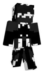 black and mine shaft Minecraft skin — Classic model — first worn by DarkSolace19870