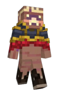Front of Dauski's skin