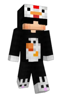 Front of Whomsky's skin