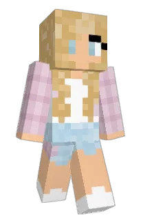 Front of courteneybee's skin