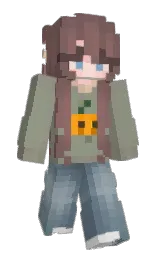 danielaAhh's Minecraft skin wearing the Cherry Blossom cape