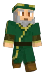 Znaut's Minecraft skin wearing the Migrator cape