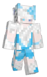 anakiwa and white Minecraft skin — Classic model