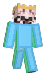 malibu and marigold yellow Minecraft skin — Classic model
