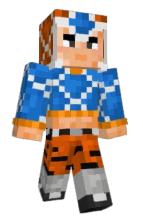 Front of Minecraft skin