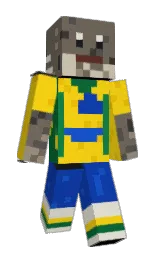 coffee and ripe lemon Minecraft skin — Classic model — first worn by Lekynne