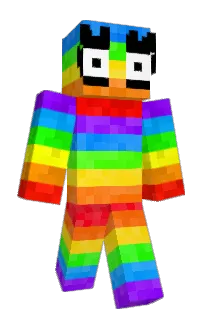 Front of FlowerLovesWater's skin