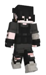tuatara and cod gray Minecraft skin — Slim model — first worn by The_Big_D8