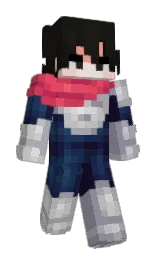 spun pearl and silver Minecraft skin — Slim model — first worn by Anti966