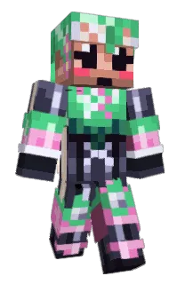 Front of KazMono's skin