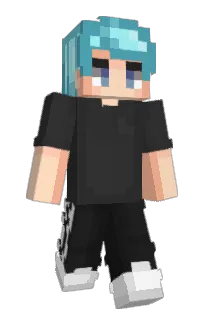 Front of Zuskate's skin