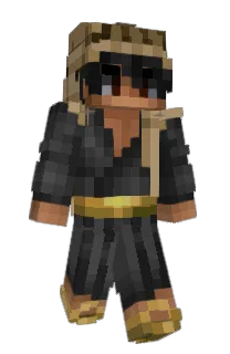 Front of Cept's skin