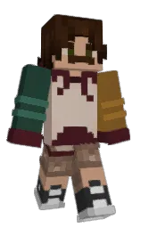 cocoa bean and te papa green Minecraft skin — Classic model — first worn by slprysamon01