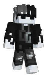 cod gray and aqua haze Minecraft skin — Slim model