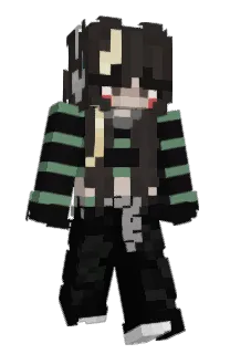 Front of Teraletta's skin