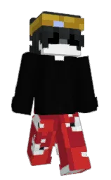 mexican red and cod gray Minecraft skin — Slim model — first worn by TBotConfig