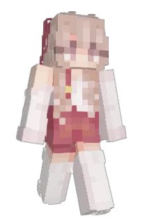 Front of ShareKawaiiLove's skin