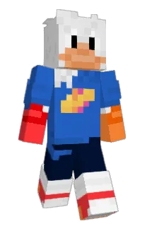 Front of Trinopy's skin